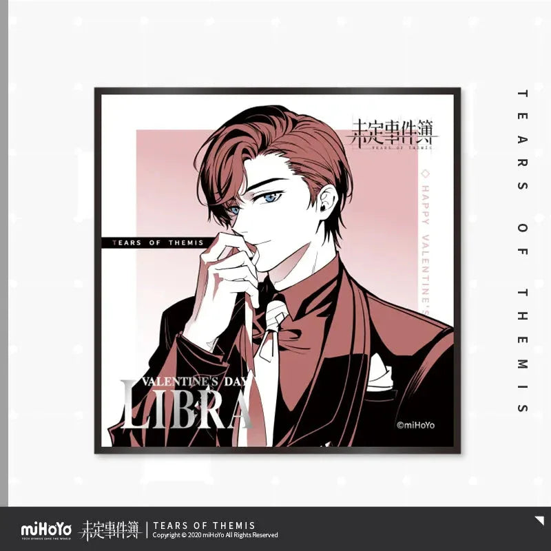 Tears of Themis Happy Valentine's Day 2022 Series Decorative Shikishi Cardboard