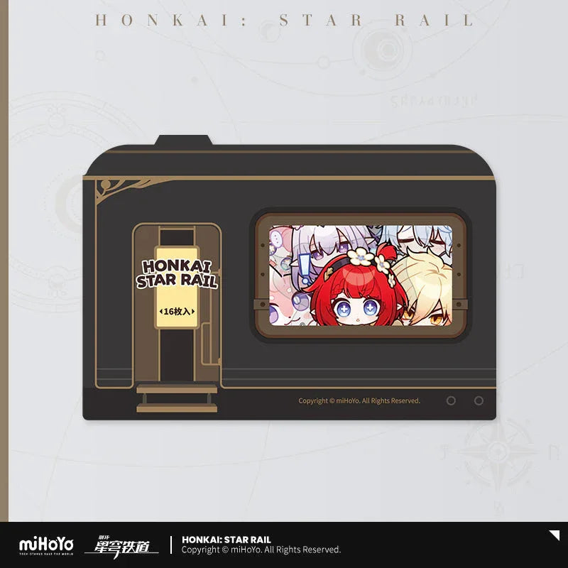Honkai: Star Rail Pom-Pom Exhibition Series Chibi Sticker Box