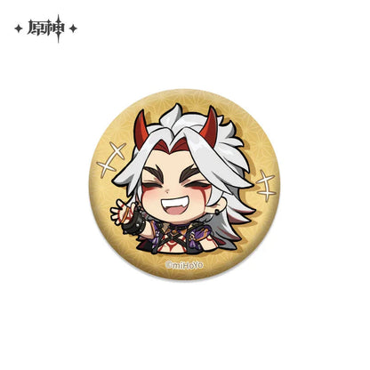 Genshin Impact Chibi Emojis Series Badge Vol.2