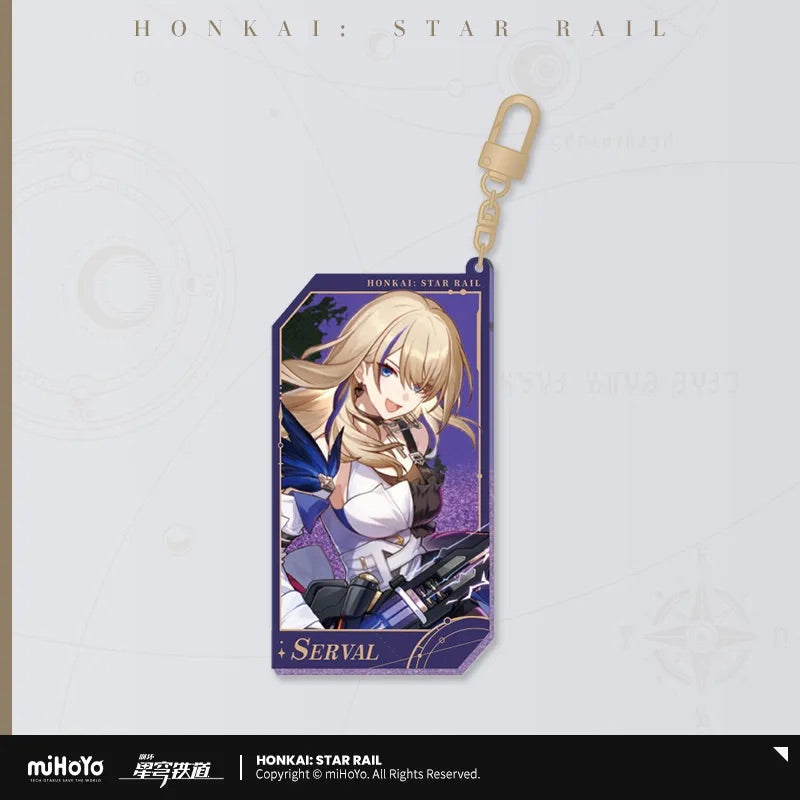 Invitation From The Stellar Series Quicksand Acrylic Keychain