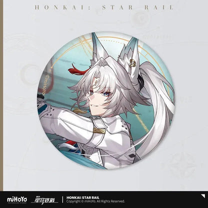 Honkai: Star Rail Invitation From The Stellar Series Tinplate Badge