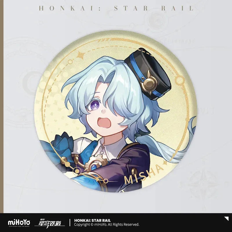Honkai: Star Rail The Destruction Character Warp Artwork Tinplate Badge