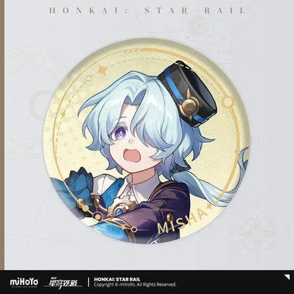Honkai: Star Rail The Destruction Character Warp Artwork Tinplate Badge