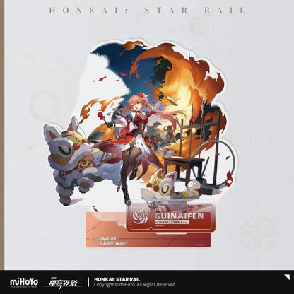 Honkai: Star Rail The Nihility Character Warp Artwork Acrylic Stand