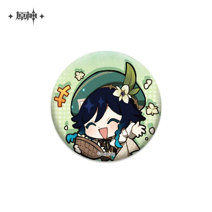 Genshin Impact Chibi Emojis Series Badge Vol.1