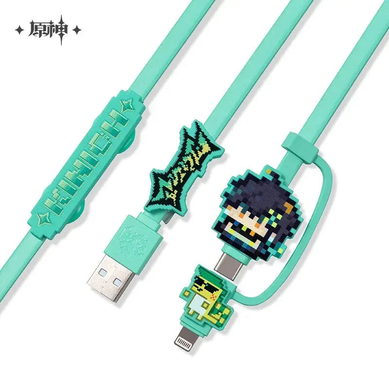 Genshin Impact Natlan Colorful Pixels Series Kinich Merch