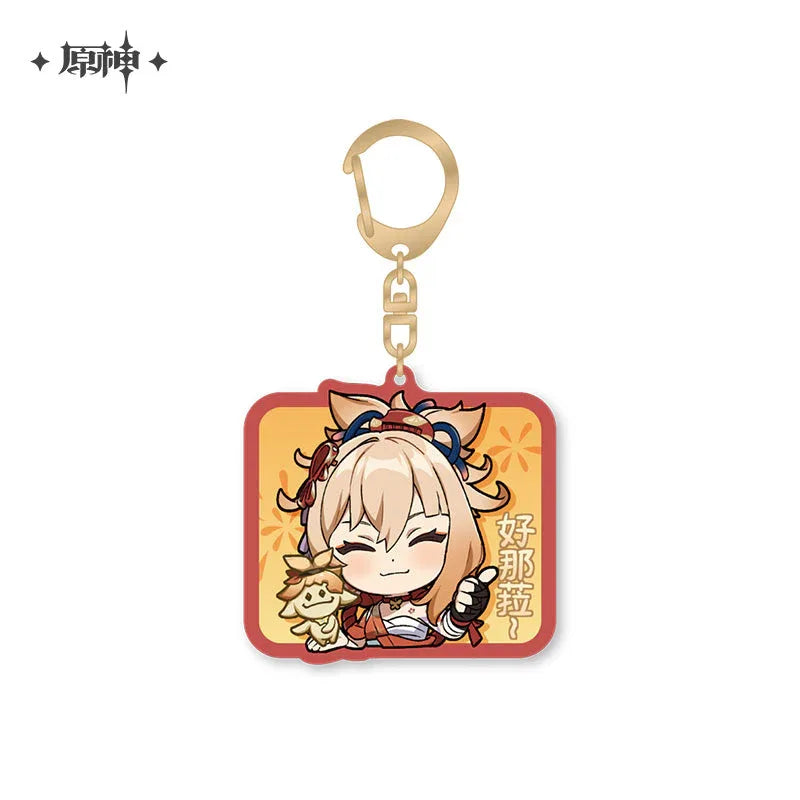 Genshin Impact Chibi Emojis Series Pendant Vol.2