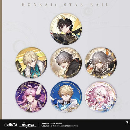 Honkai: Star Rail The Preservation Character Warp Artwork Tinplate Badge