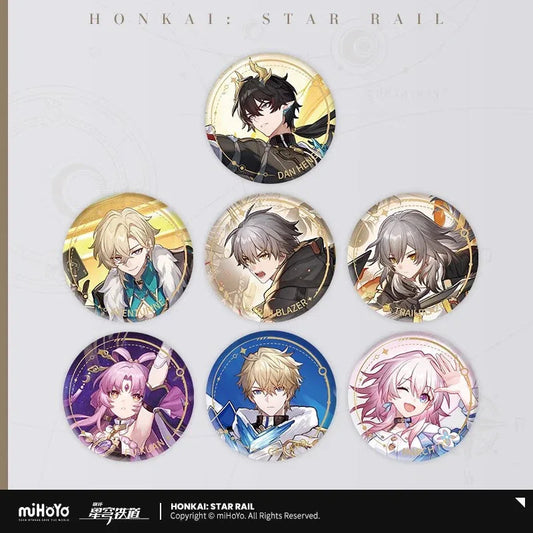 Honkai: Star Rail The Preservation Character Warp Artwork Tinplate Badge