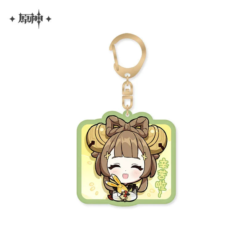 Genshin Impact Chibi Emojis Series Pendant Vol.2