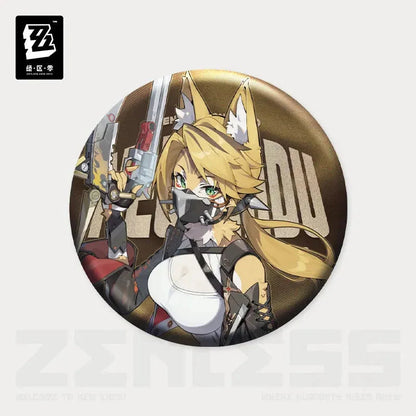 Zenless Zone Zero Artwork Series Sons of Calydon Tinplate Badge