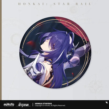 Honkai: Star Rail Invitation From The Stellar Series Tinplate Badge