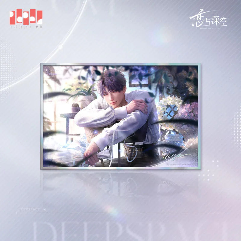 Love and Deepspace Echo of Abyssal Sky Series Glittering Shikishi Cardboard