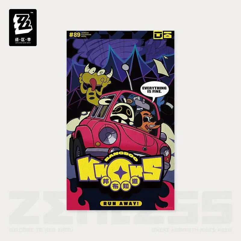 Zenless Zone Zero Random Play (Phaethon, Proxies, Poxy) Video Tape Series Collectible Posters