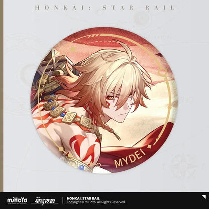 Honkai: Star Rail The Destruction Character Warp Artwork Tinplate Badge