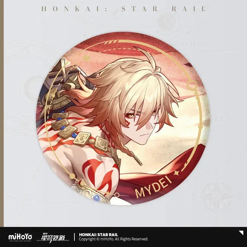 Honkai: Star Rail The Destruction Character Warp Artwork Tinplate Badge