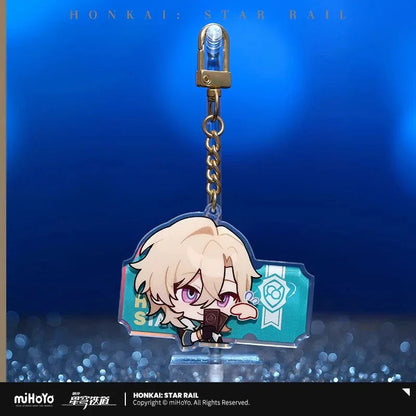 Honkai: Star Rail Pom-Pom Exhibition Series Acrylic Keychain
