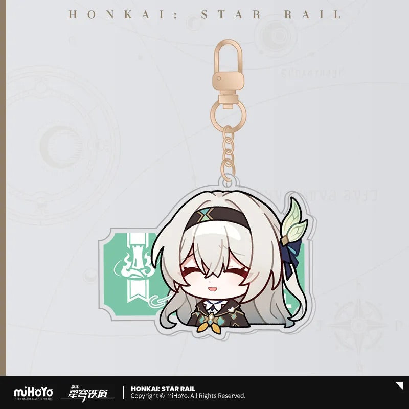 Pom-Pom Exhibition Series Acrylic Keychain