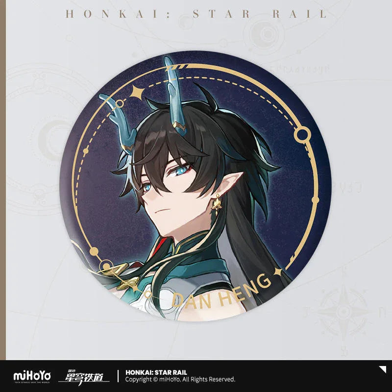 Honkai: Star Rail The Destruction Character Warp Artwork Tinplate Badge