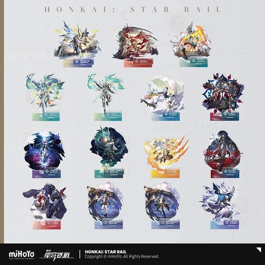 Honkai: Star Rail The Destruction Character Warp Artwork Acrylic Stand