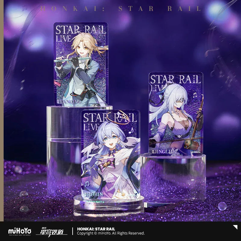 Honkai: Star Rail LIVE Series Glitter Quicksand Acrylic Ornaments