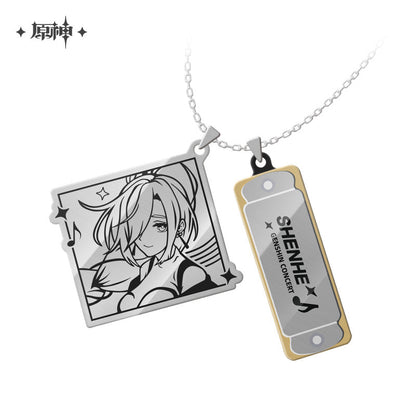 Genshin Concert 2022 Series Mini Harmonica Necklace