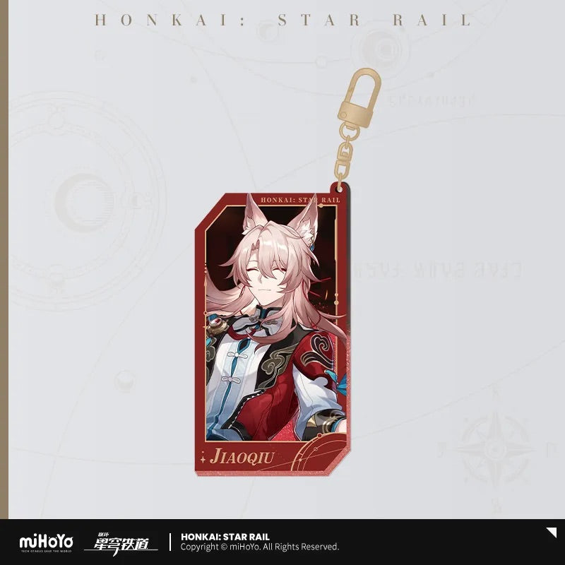 Invitation From The Stellar Series Quicksand Acrylic Keychain
