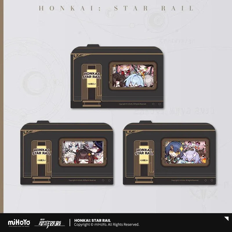 Honkai: Star Rail Pom-Pom Exhibition Series Chibi Sticker Box