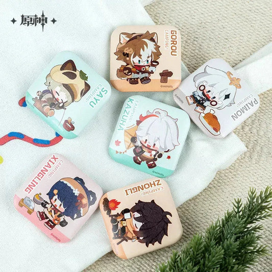 Genshin Impact Go Camping Series Square Badge