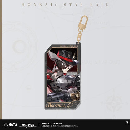 Invitation From The Stellar Series Quicksand Acrylic Keychain