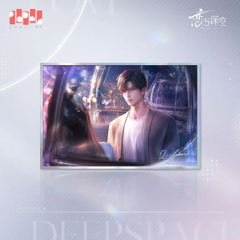 Love and Deepspace Echo of Abyssal Sky Series Glittering Shikishi Cardboard