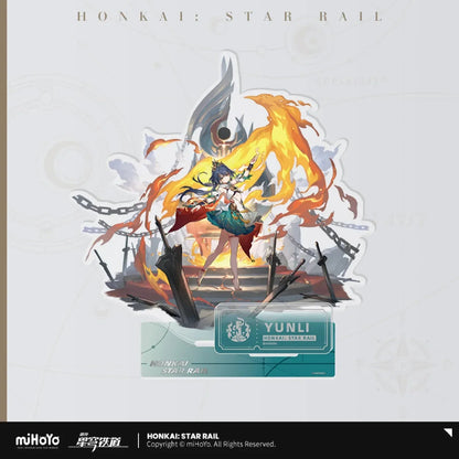 Honkai: Star Rail The Destruction Character Warp Artwork Acrylic Stand