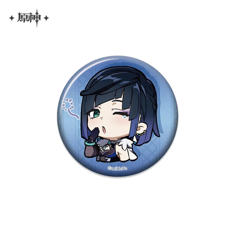 Genshin Impact Chibi Emojis Series Badge Vol.2