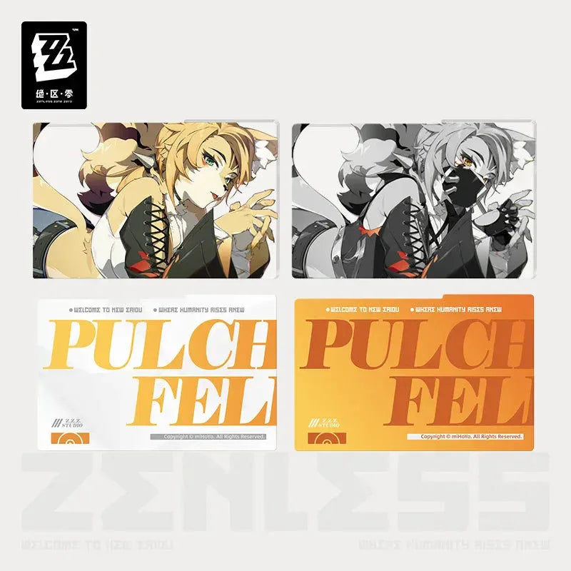 Zenless Zone Zero Mindscape Cinema Series Sons of Calydon Framed Acrylic Insert Set