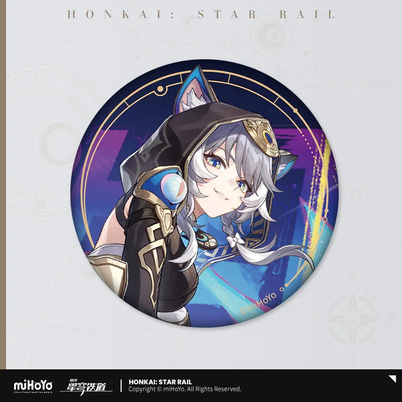 Honkai: Star Rail Invitation From The Stellar Series Tinplate Badge