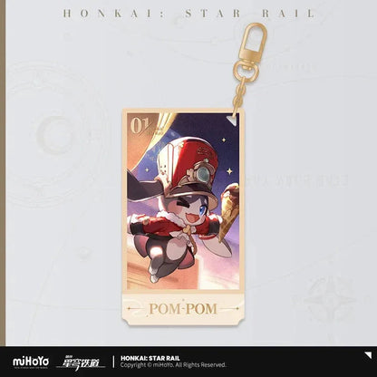 Honkai: Star Rail Anniversary Series Acrylic Pendant