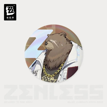 Zenless Zone Zero Time Signal Research Series Tinplate Badge