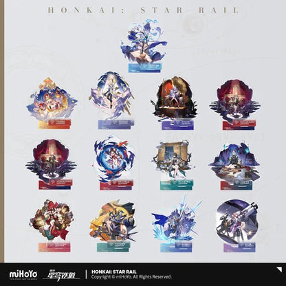 Honkai: Star Rail The Harmony Character Warp Artwork Acrylic Stand