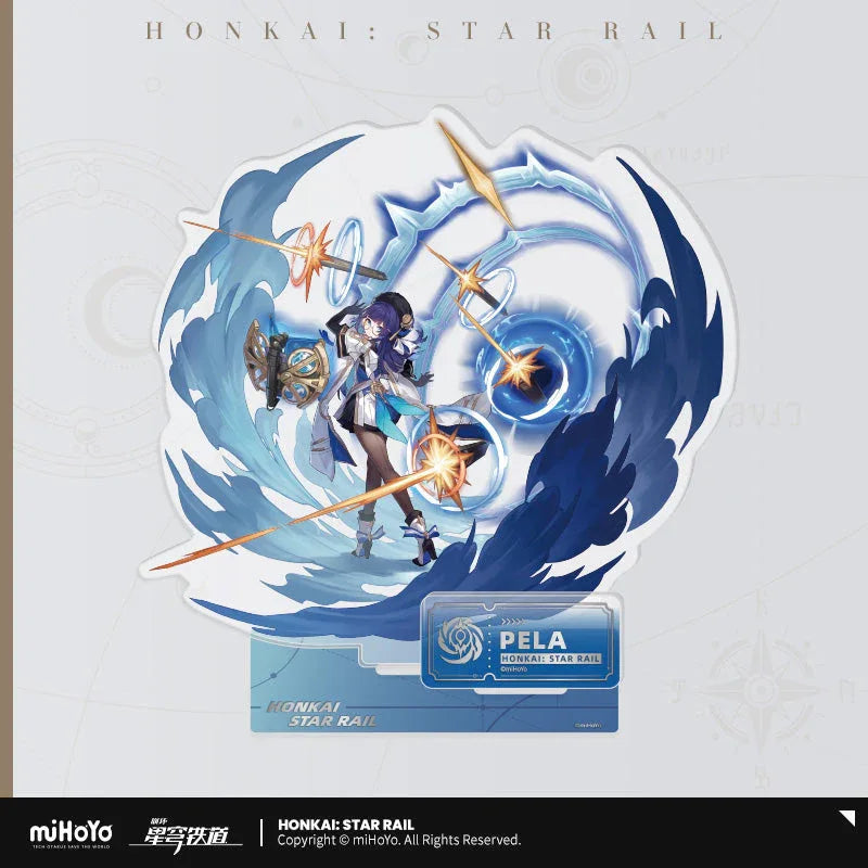 Honkai: Star Rail The Nihility Character Warp Artwork Acrylic Stand