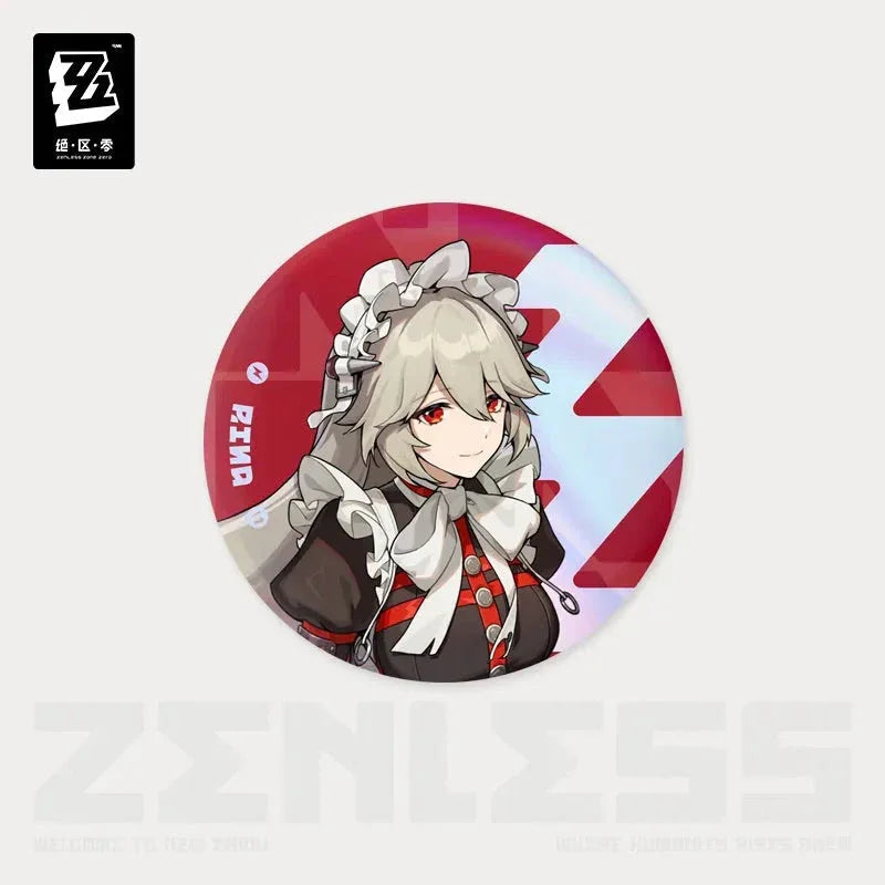 Zenless Zone Zero Time Signal Research Series Tinplate Badge