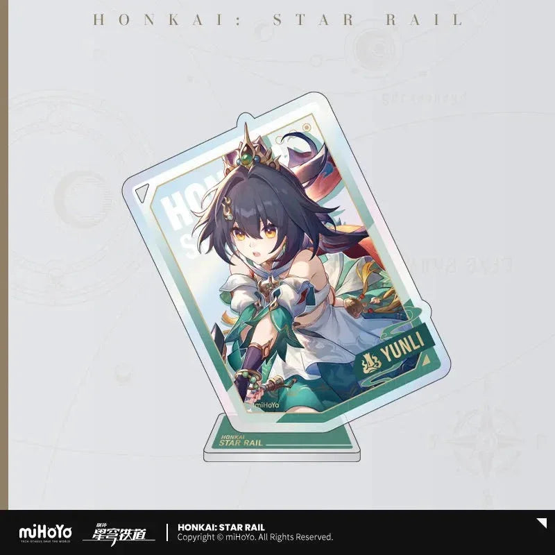 Honkai: Star Rail Interstellar Journey Series Acrylic Decorative Pendant/ Panel