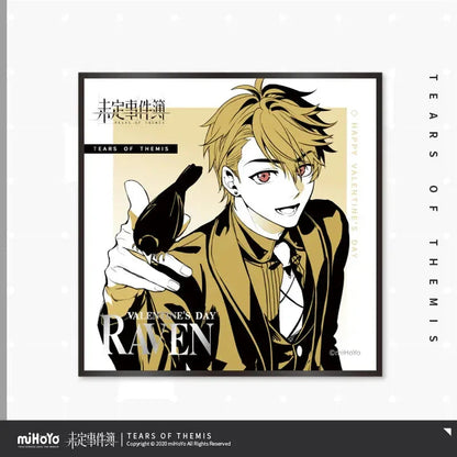 Tears of Themis Happy Valentine's Day 2022 Series Decorative Shikishi Cardboard