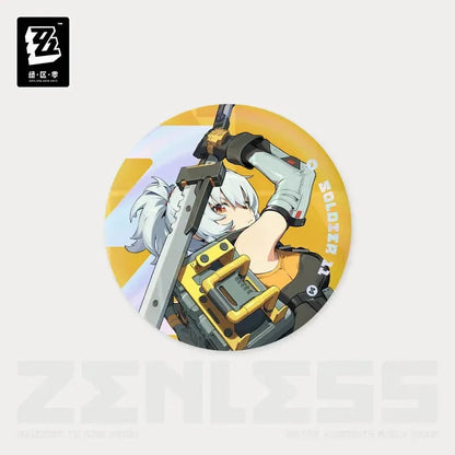 Zenless Zone Zero Time Signal Research Series Tinplate Badge