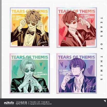 Tears of Themis Happy Valentine's Day Series Decorative Shikishi Cardboard