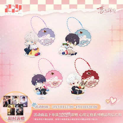 Love and Deepspace Heartfelt Whispers Series Chibi Stand Pendant