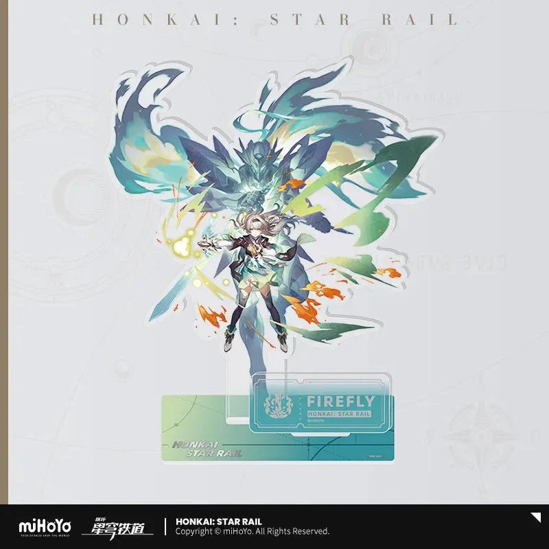 Honkai: Star Rail The Destruction Character Warp Artwork Acrylic Stand