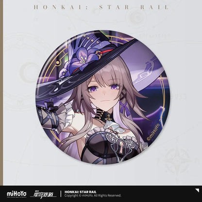 Honkai: Star Rail Invitation From The Stellar Series Tinplate Badge