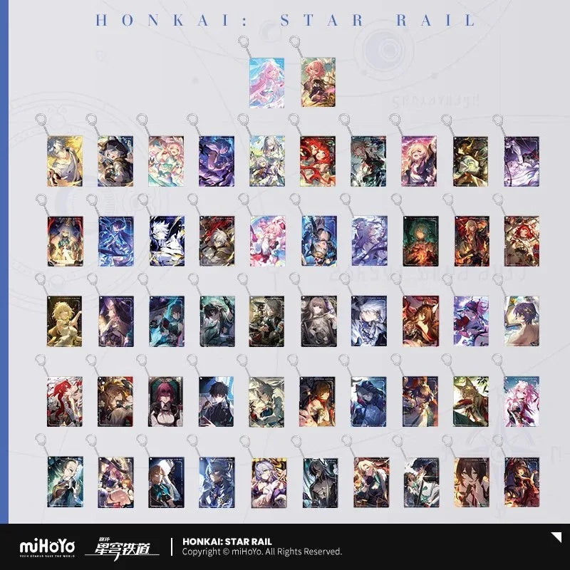 Honkai: Star Rail Light Cone Series Acrylic Pendant