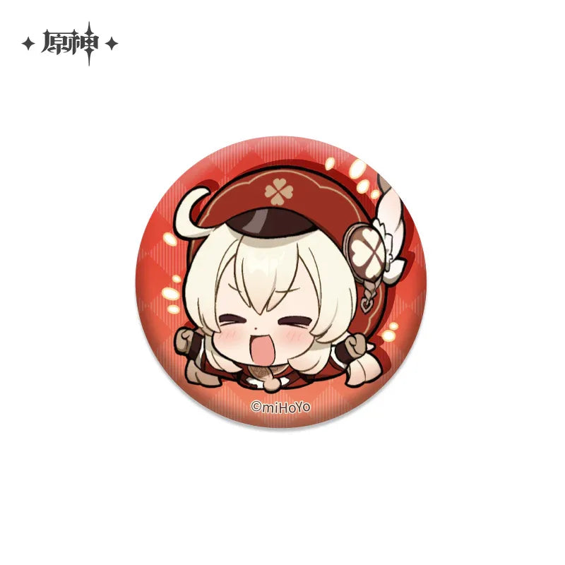 Genshin Impact Chibi Emojis Series Badge Vol.2