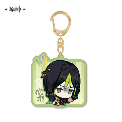 Genshin Impact Chibi Emojis Series Acrylic Keychain Sumeru